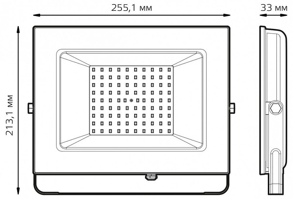 Настенно-потолочный прожектор Gauss Elementary 613100110