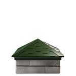 Колпак полимеркомпозитный Everest 390*390 (1,5 кирпича) зеленый