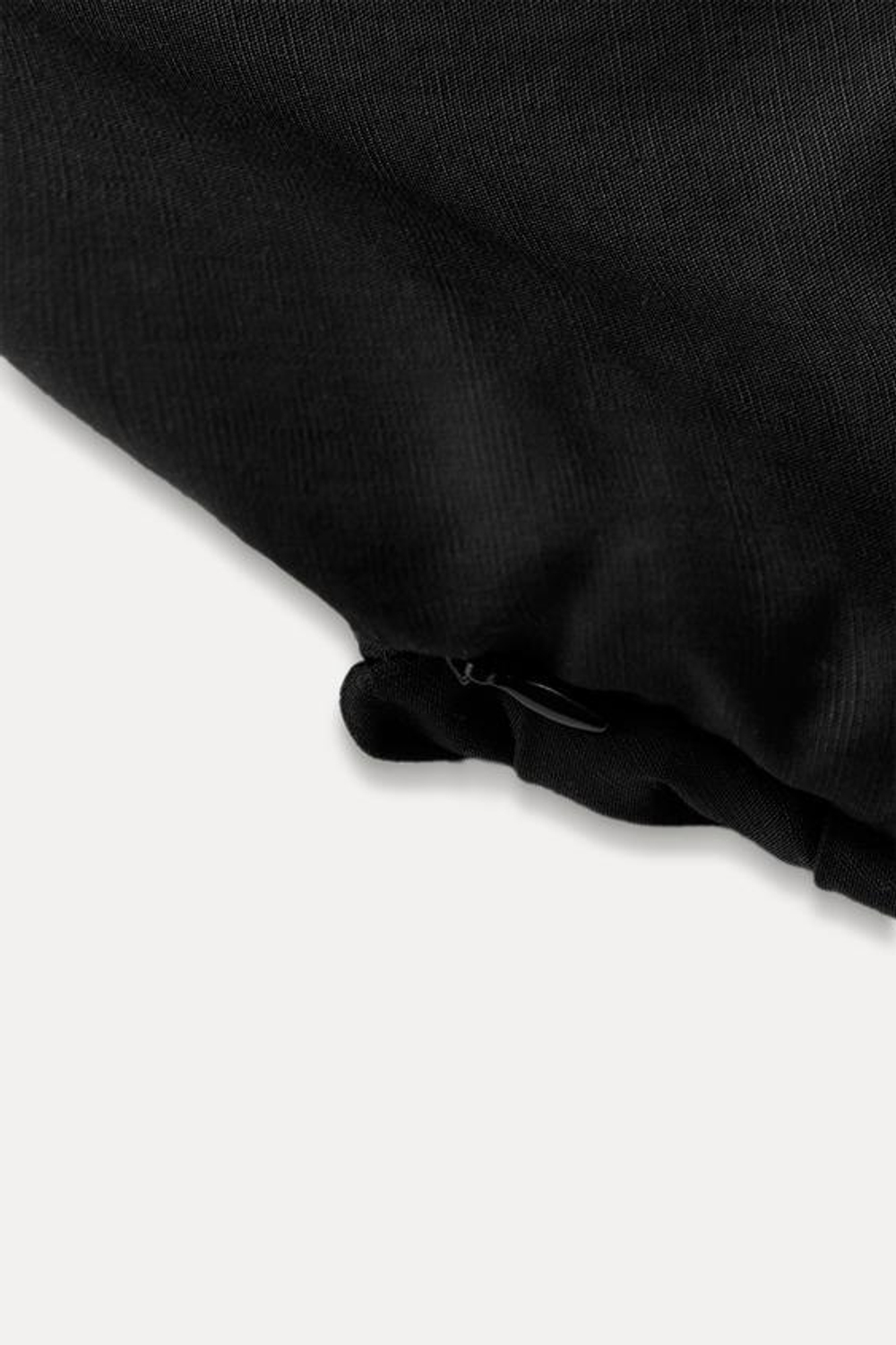 ZARA ТОП НА ЗАПÁХЕ С ГОРЛОВИНОЙ ХАЛТЕР — ZW COLLECTION, ЧЕРНЫЙ