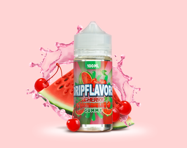 Купить DRIPFLAVORS - Cherry Watermelon gummy  100 мл