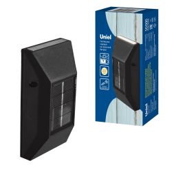 USL-F-154-PT120 NEWYORK Cветильник настенный на солнечной батарее. 6 светодиодов. Белый свет. 1xАА Ni-Mh аккумулятор в-к. IP44. TM Uniel