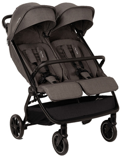 Коляска прогулочная для двойни Nuna TRVL DUBL Thunder
