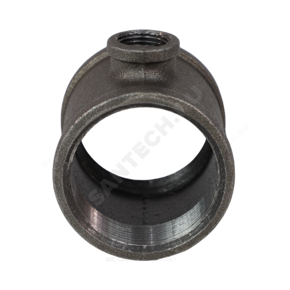 Тройник переходной чугун Ду 40х32 (1 1/2"х1 1/4") ВР/ВР Fittex PLUS
