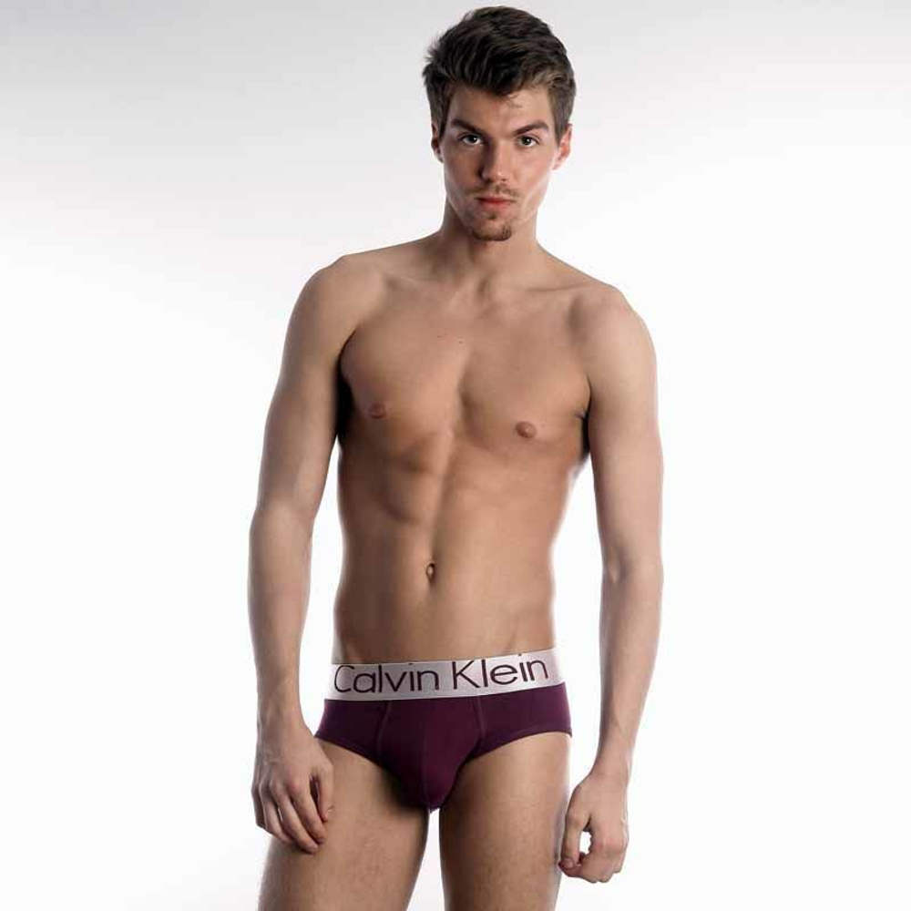 Мужские брифы фиолетовые из модала Calvin Klein MODAL brief Violet