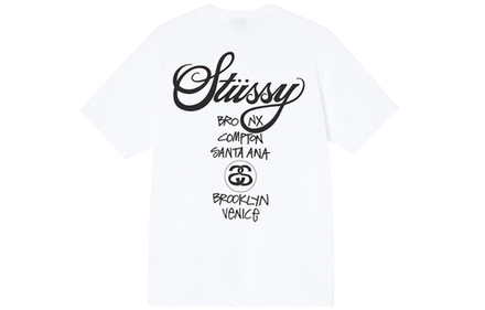 Футболки Stussy World Tour Tee Logo T, 3903658