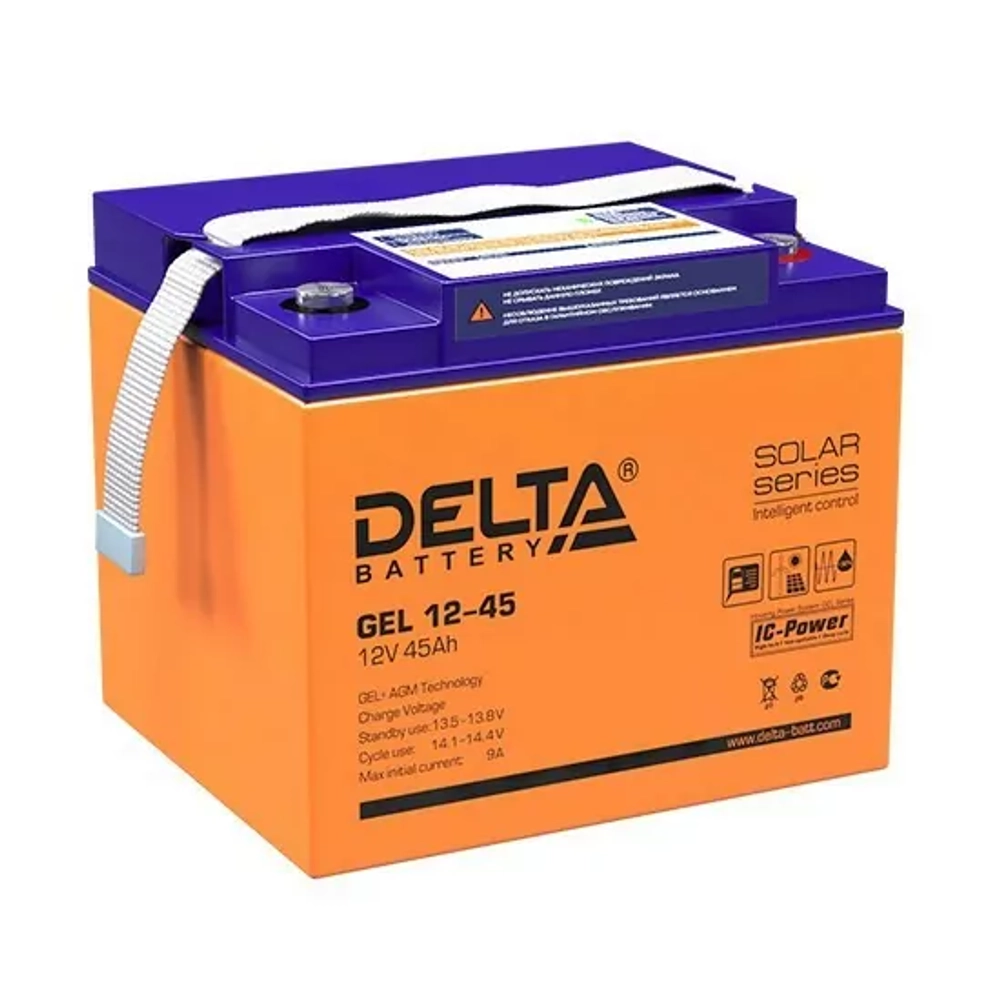 Аккумуляторная батарея Delta GEL 12-45