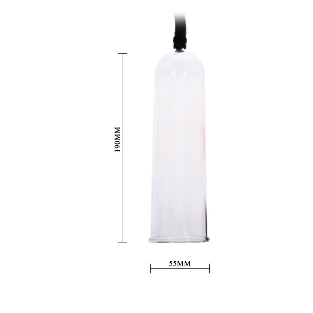 Вакуумная помпа Baile BM-009033 со сменными насадками, 19 см