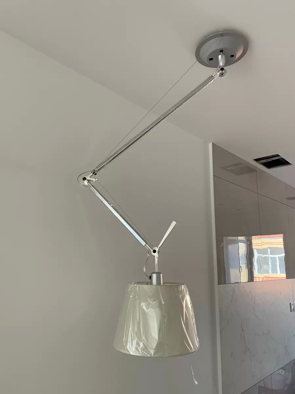 Ceiling design lamp Tolomeo by Artemide