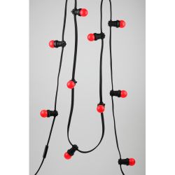 Лампочка светодиодная ЭРА STD ERARL45-E27 E27 / Е27 1Вт шар красный для белт-лайт | Профессиональное праздничное и новогоднее освещение