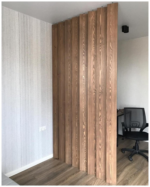 Перегородка с поворотным механизмом из Сосны 40х140мм