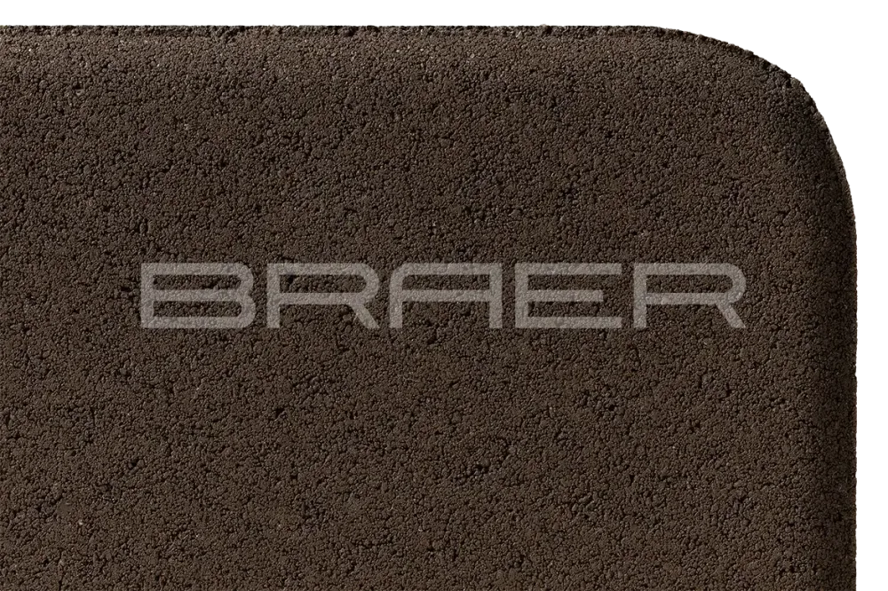Тротуарная плитка Braer Классико Дуо, Коричневый, 40 мм