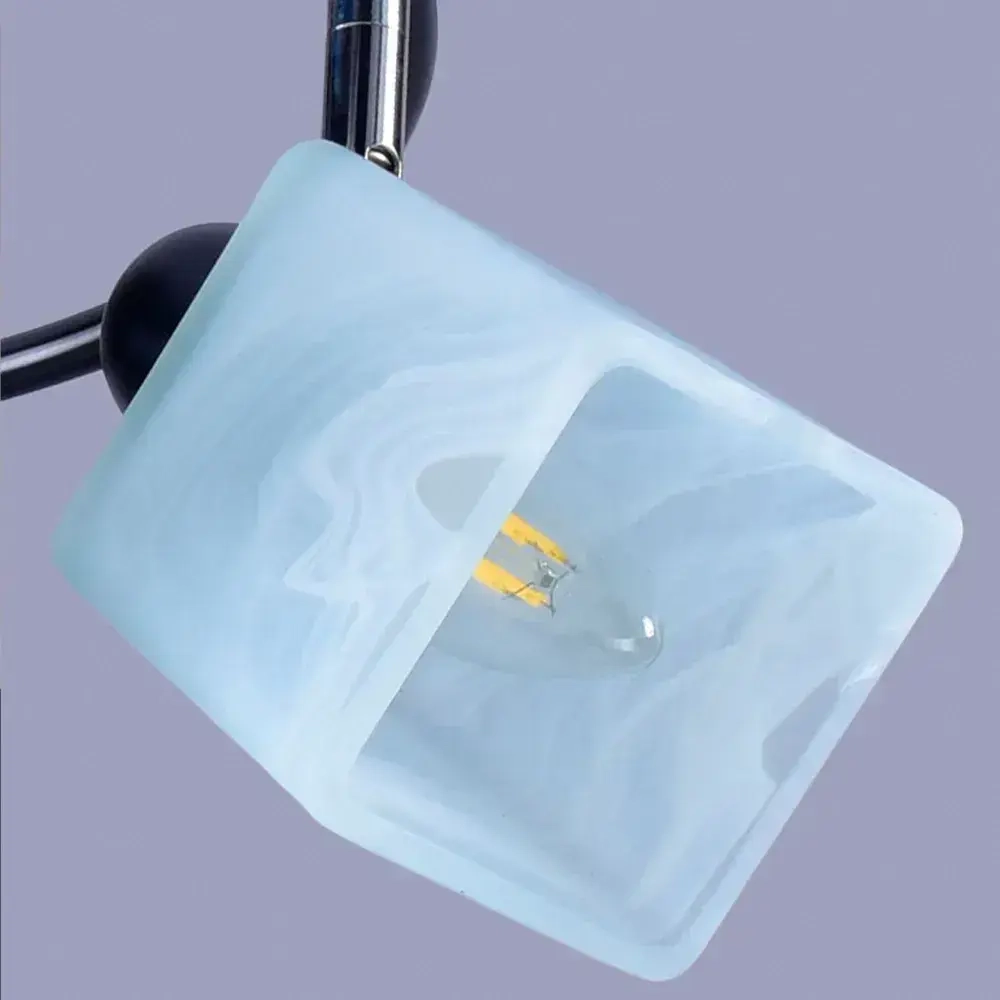 Светильник потолочный, спот РОССВЕТ РС21344 BK+CR/3C, 3*E14 60 Вт