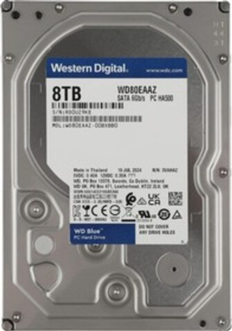 Жесткий диск Western Digital WD Blue 8 ТБ 3,5″ (WD80EAAZ)