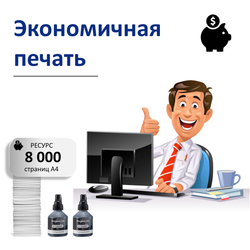 Чернила краска для принтера BROTHER, 2x100 мл. черный