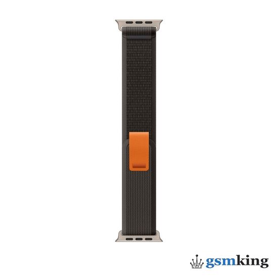 Apple Watch Ultra GPS + Cellular 49mm Titanium Case with Black/Grey Trail Loop