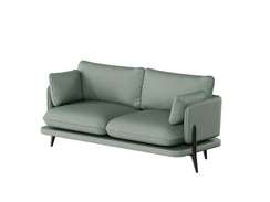 Поско Диван двухместный PSC-02 W-13/Металл Черный 2000*850*850