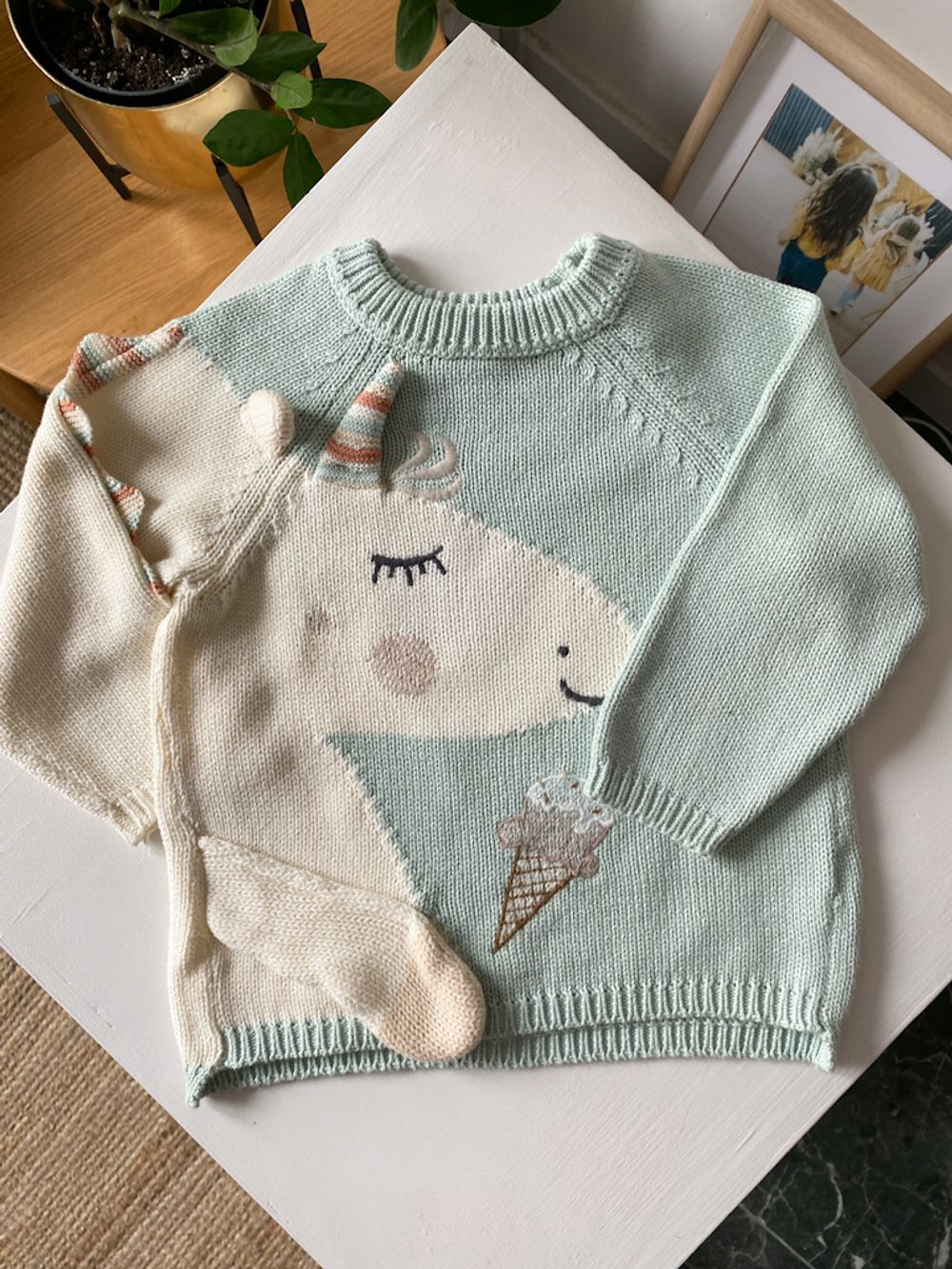 Хлопковый свитер Apero, 98