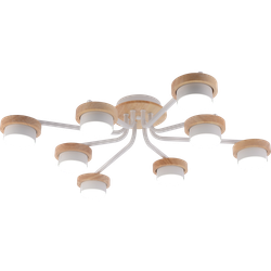 Люстра Rivoli   3186-308 8хGX53 15 Вт модерн
