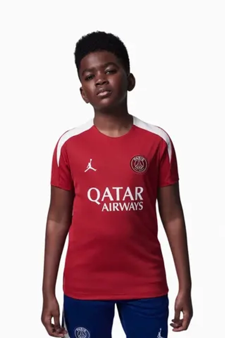 Футболка Nike PSG x Jordan 24/25 Strike Junior - красный