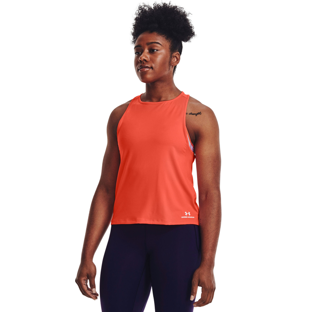 Женская теннисная майка Under Armour Rush Energy Tank Top Women - Orange