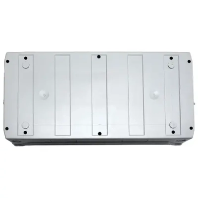 N48-D Щит электрический распределительный навесной с пластиковой полупрозрачной дверцей на 48 модулей IP65 TEHNOPLAST