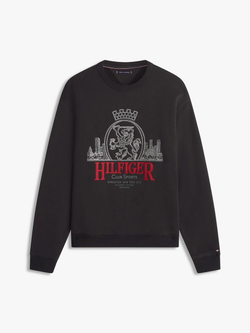 Свитшот Tommy Hilfiger Embroidered Crest Logo Black