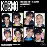 Альбом STRAY KIDS - KARMA 4th Album ACCORDION 8 Version SET