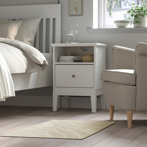 Безворсовый ковер IKEA FULLMAKT (ФУЛЛМАКТ), Бежевый, 60x90 см