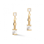 Серьги Coeur de Lion White 5055/21-1400 цвет белый, золотой