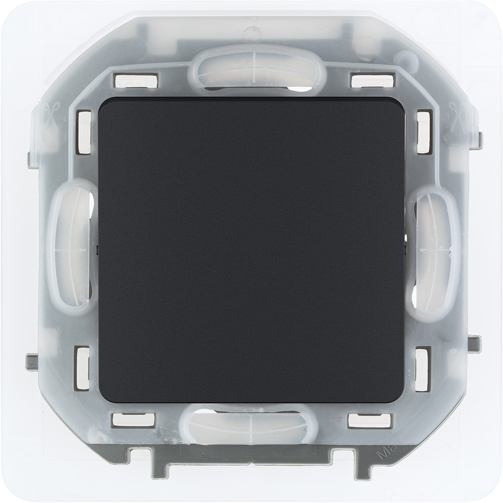 Переключатель 1-клавишный IP44 10А 250В антрацит Inspiria Legrand