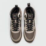 кроссовки Nike Air Force 1 Mid Grey / Dark Grey Winter