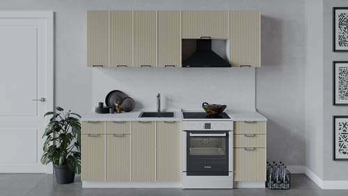 Кухонный гарнитур «Кимберли» длиной 220 см