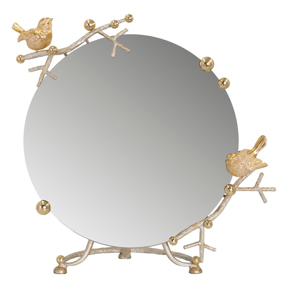 Зеркало Терра настольное Айвори