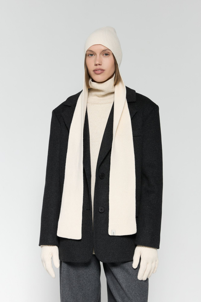 Шапка-шарф из мериноса