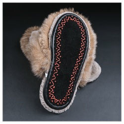 Тапки из меха «Рысянки - Подкрадушки»