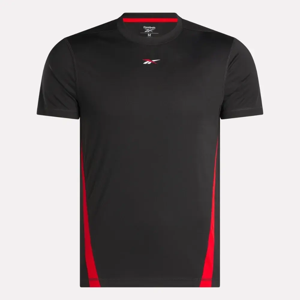 Футболка мужская IDENTITY TRAINING ENERGY TECH MEN'S T-SHIRT (Черно-Красная)
