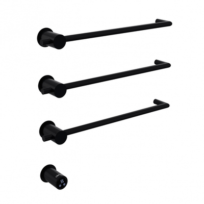 Полотенцесушитель электрический ABBER Charme AH4003MB черный матовый