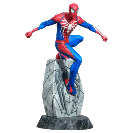 Фигурка Diamond Select Marvel Gallery Spider-Man PS4 Version Statue Diorama