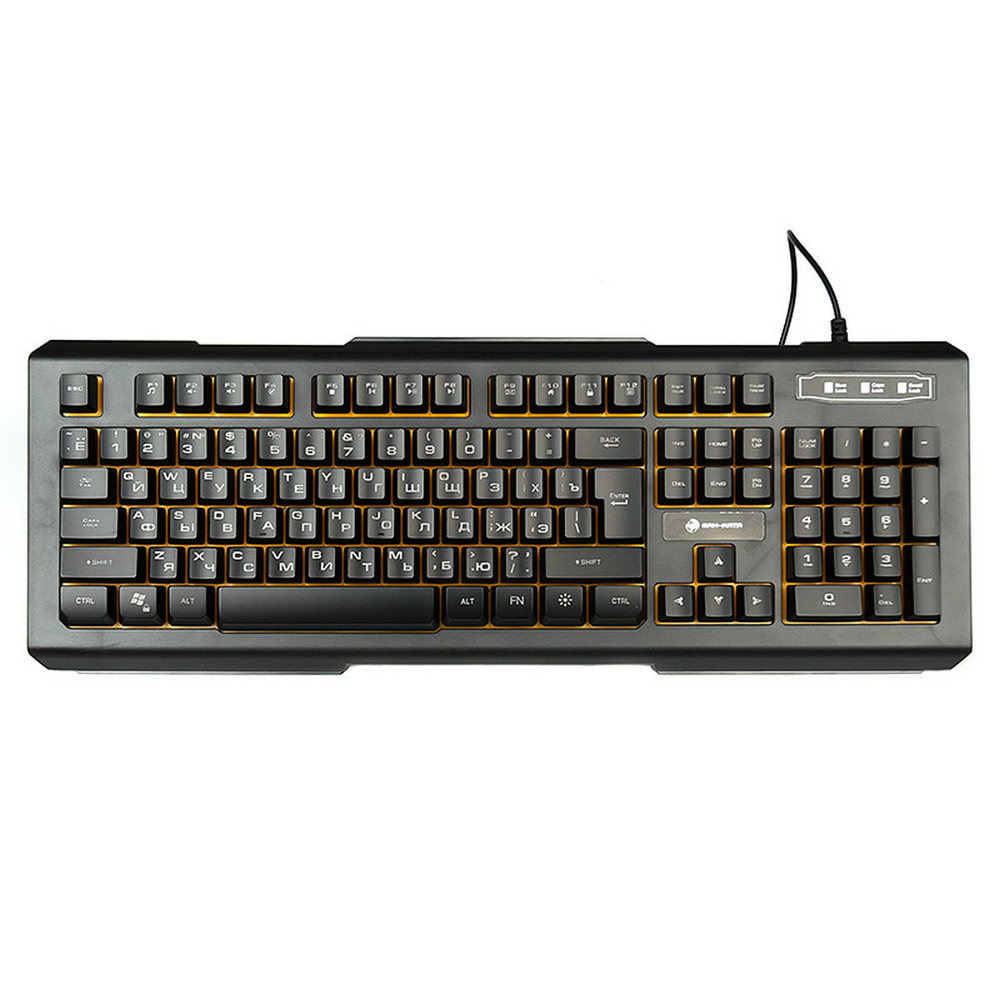 Клавиатура игровая мультимедиа с подсветкой Dialog KGK-21U