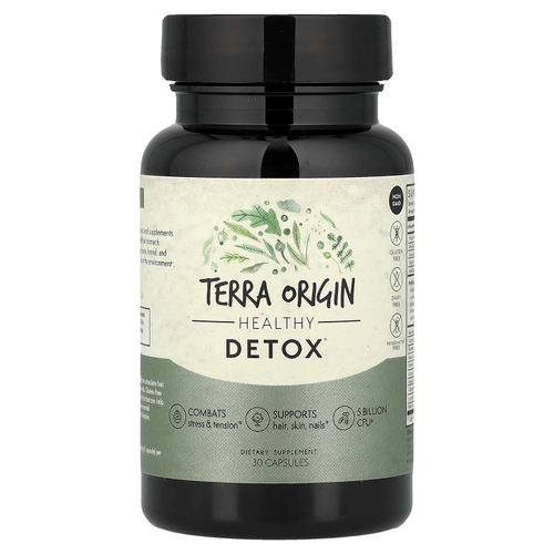 Terra Origin, Healthy Detox, 30 капсул