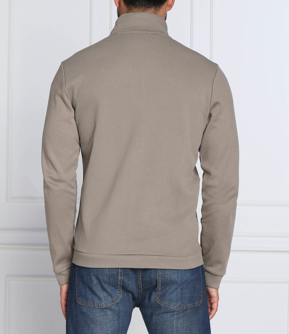 Худи skaz curved BOSS GREEN - бежевый(50469097)