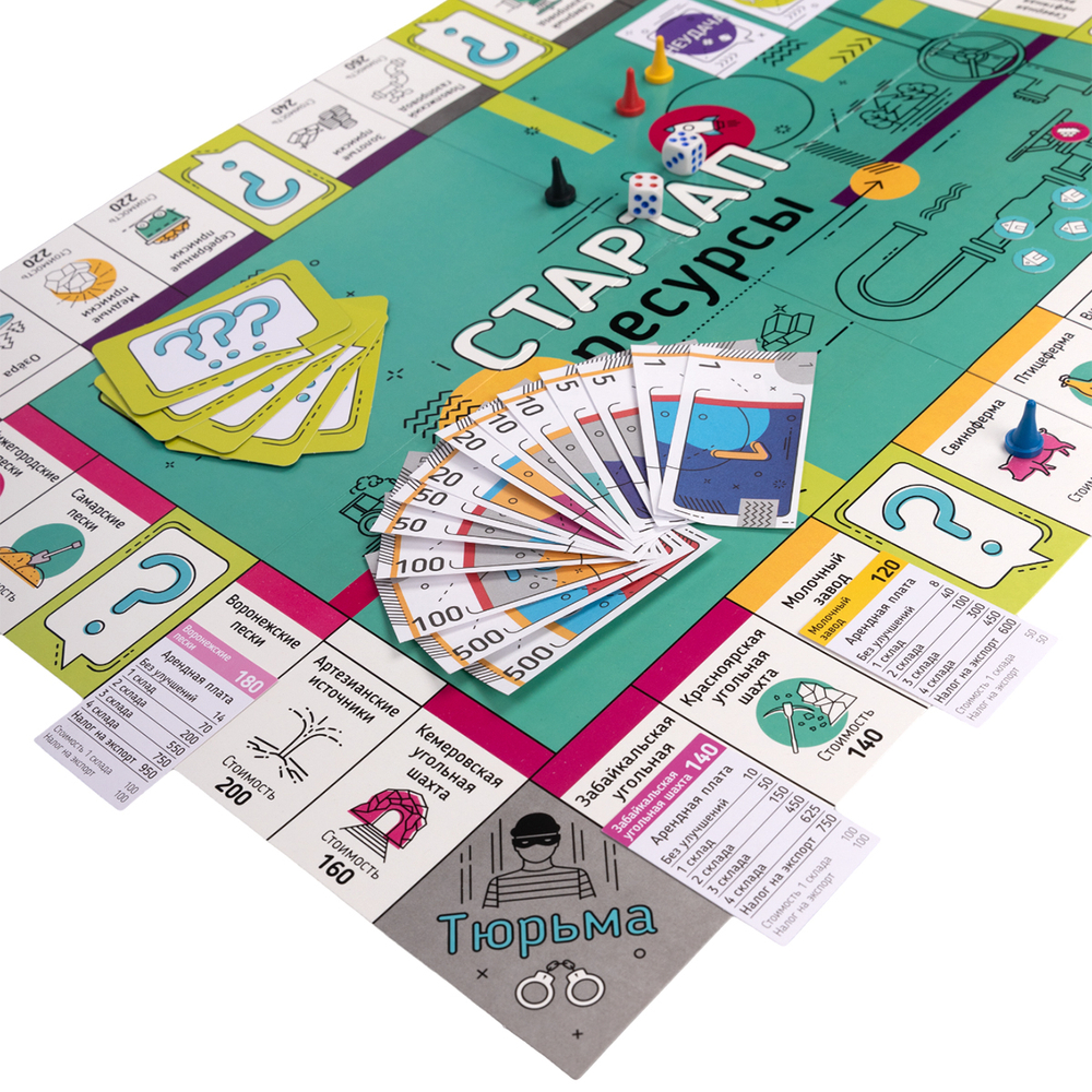 Настольная игра: "Стартап. Ресурсы"