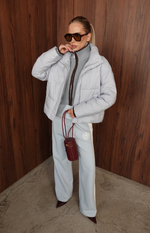 Куртка демисезонная с манишкой из трикотажа