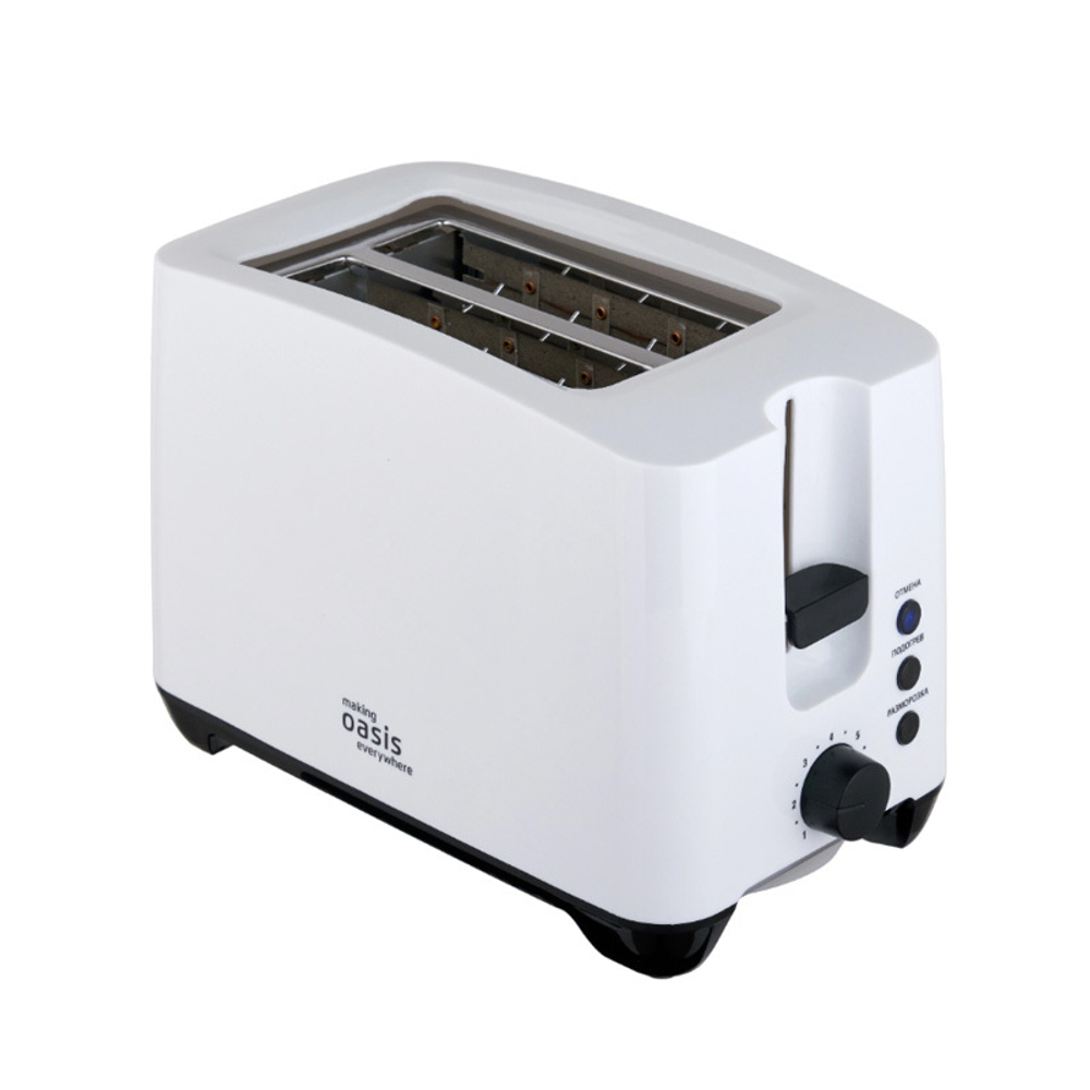 Тостер Oasis TR-2W, белый