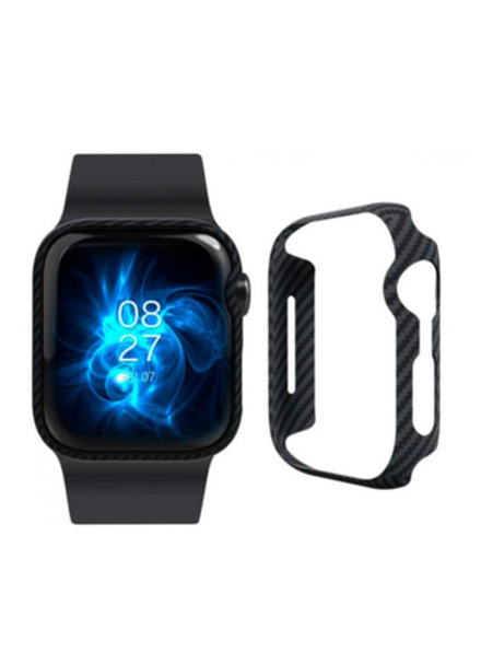 Защитный чехол-накладка Pitaka AirCase для Apple Watch 45mm (чёрный)