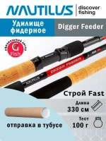 Удилище фидерное Digger feeder 330см 100гр ND11MHQ