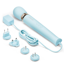 le WAND Sky Blue - Нежно-голубой проводной вибромассажер с 10-ю скоростями