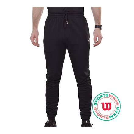 Теннисные брюки Wilson Parkside Jogger - black