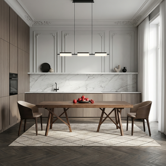 Дизайнерский стол EDGE wood large