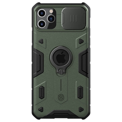 Противоударный чехол с кольцом и защитой камеры Nillkin CamShield Armor Case для iPhone 11 Pro Max